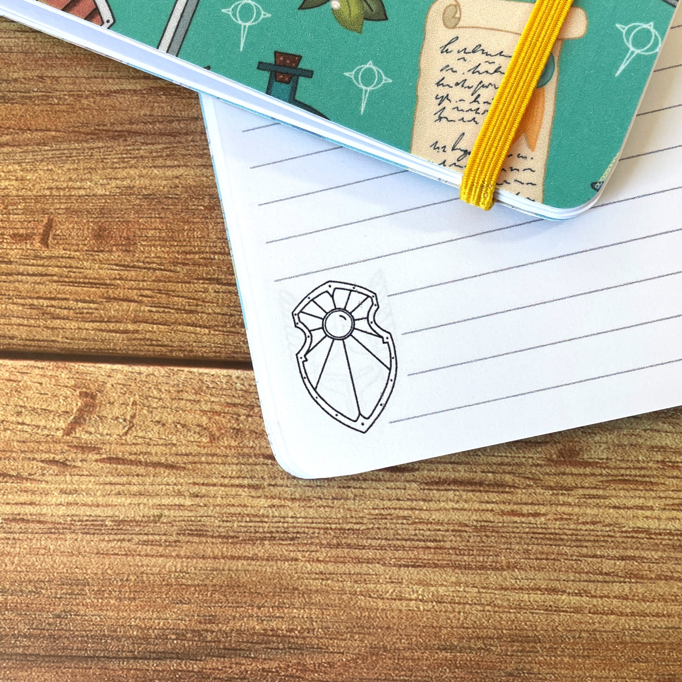 Paladin's Oath A5 Dotted Notebook with Strap